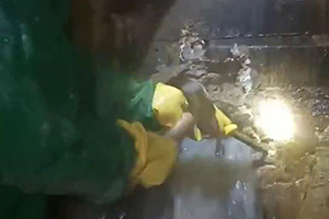 黑河消防水池堵漏施工视频